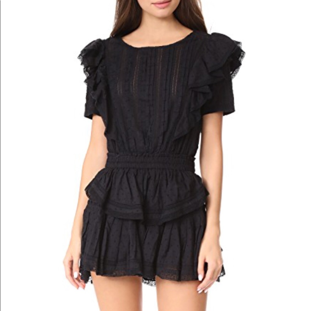 LoveShackFancy Black Dress